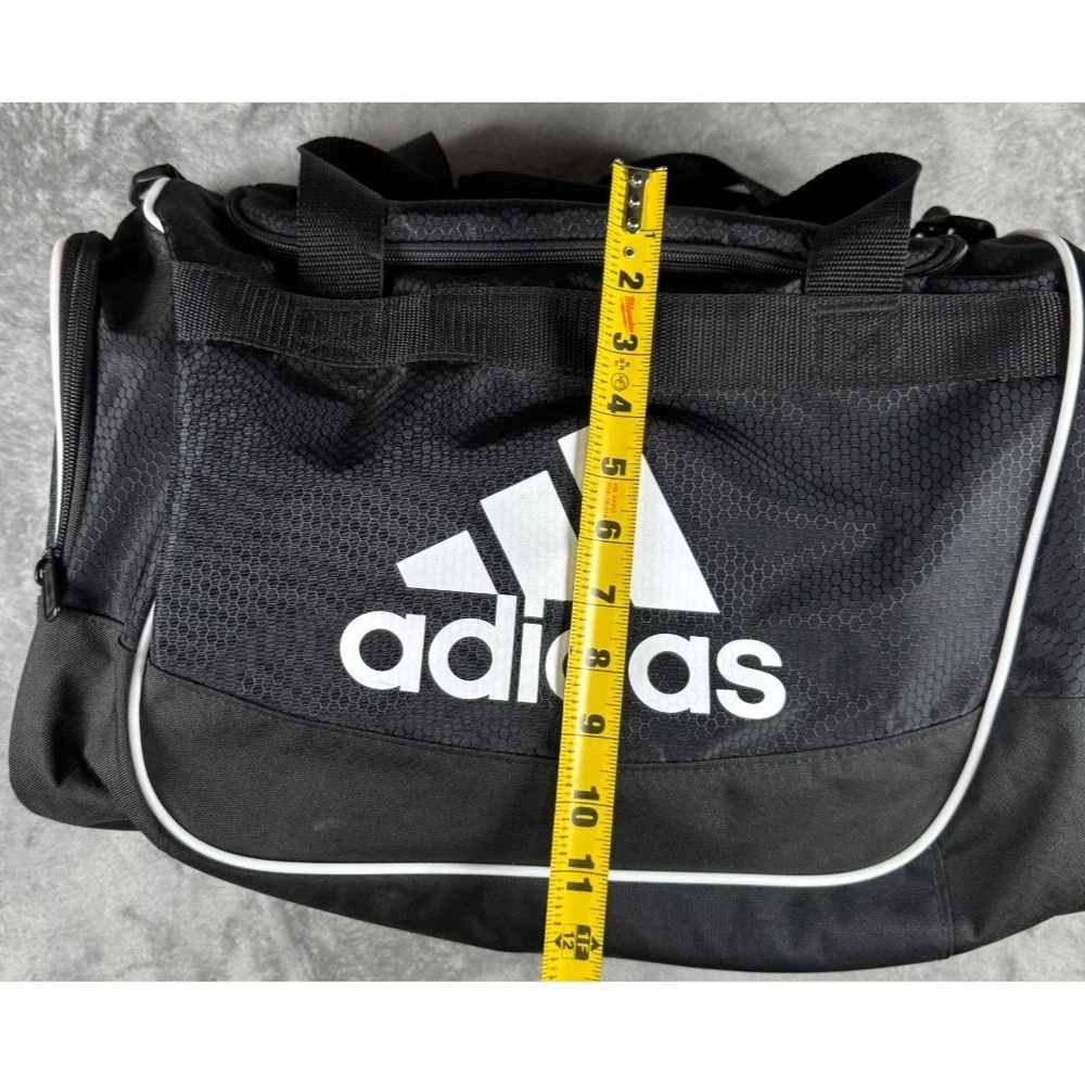 Adidas Defender  Duffel Bag Black White 104385-A